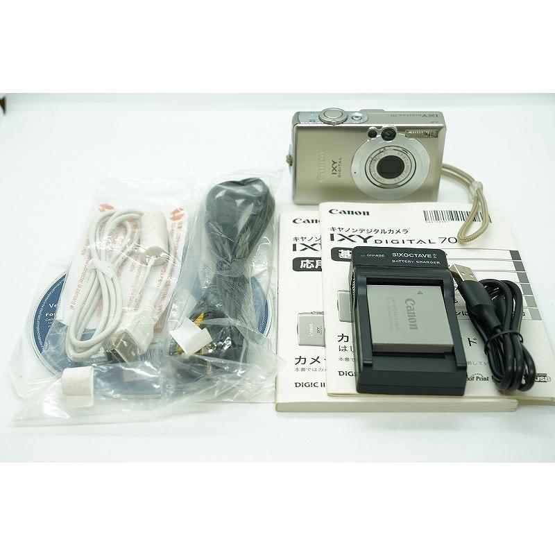 デジカメCanon IXY DIGITAL 70 コンパクトデジタルカメラ付属付 キヤノン Canon コンパクトデジタルカメラ IXY DIGITAL 70