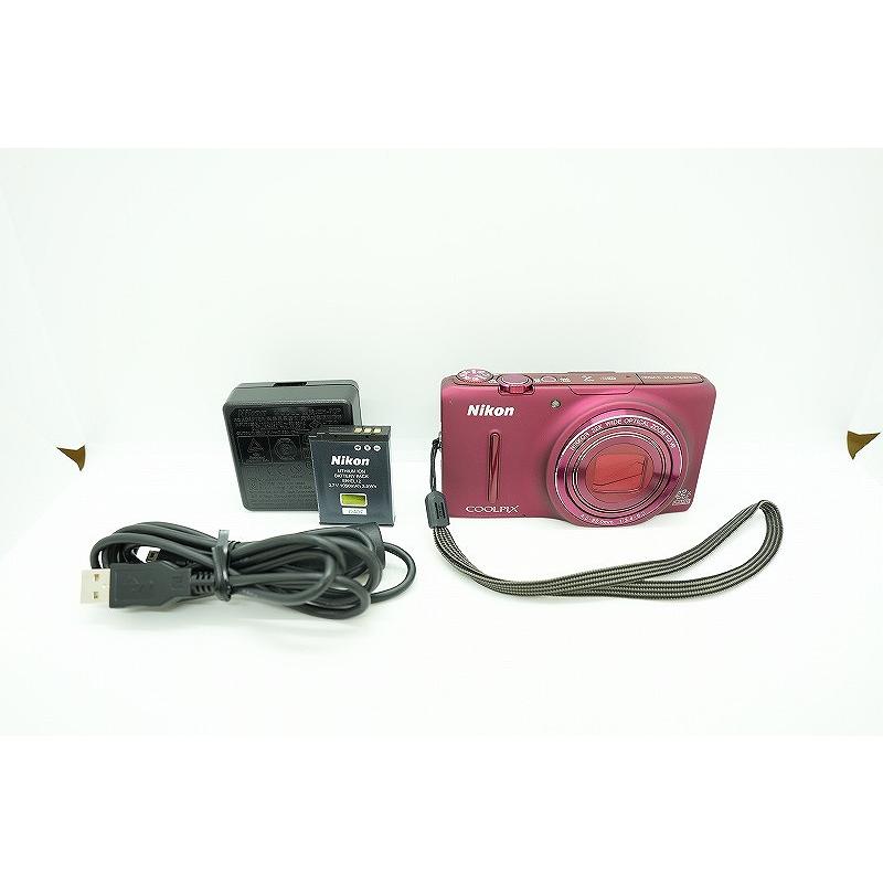 ニコン Nikon コンパクトデジタルカメラ ヴェルヴェットレッド COOLPIX