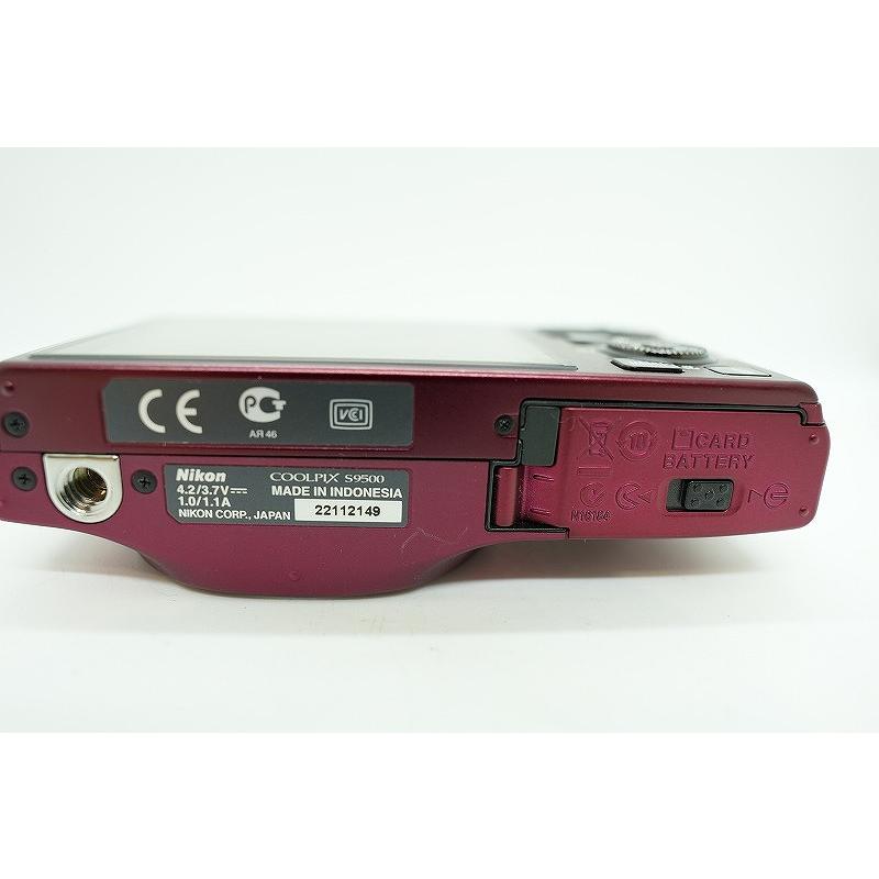 ニコン Nikon コンパクトデジタルカメラ ヴェルヴェットレッド COOLPIX