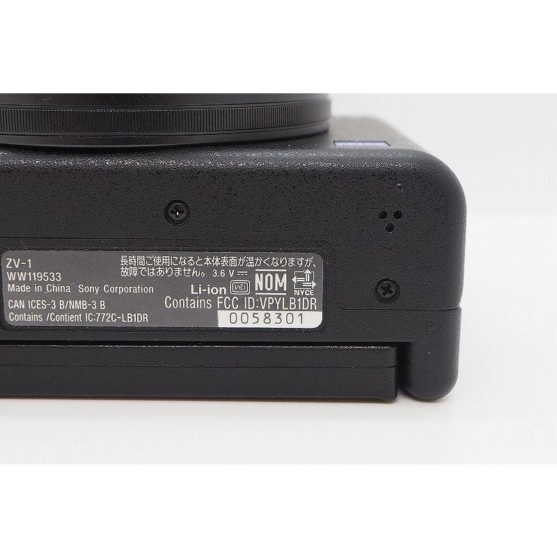 ソニー SONY コンパクトデジタルカメラ ブラック VLOGCAM ZV-1G