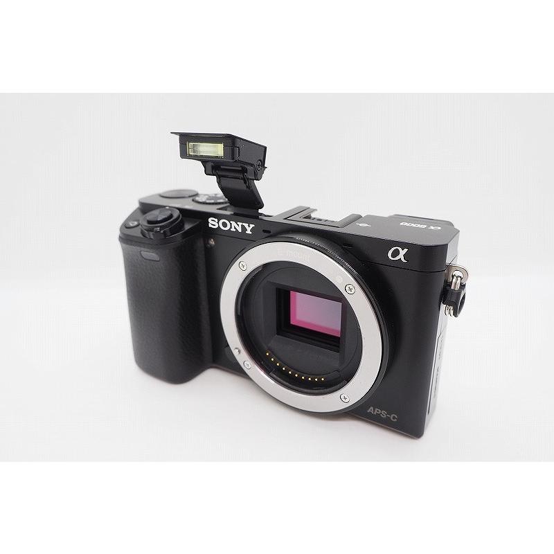 ソニー SONY ミラーレス一眼 ボディ APS-C ブラック α6000 ILCE-6000