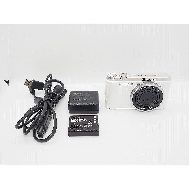 カシオ CASIO コンパクトデジタルカメラ ホワイト HIGH SPEED EXILIM