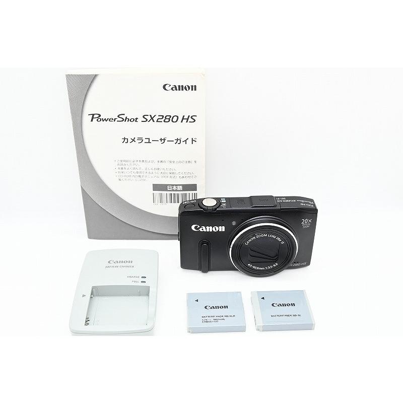 キヤノン Canon コンパクトデジタルカメラ ブラック PowerShot SX280