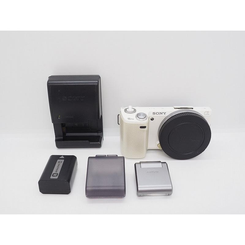 SONY NEX-5N ボディのみ APS-C 元箱付 美品 ソニー SONY ミラーレス一眼 ボディ APS-C ホワイト α NEX-5N