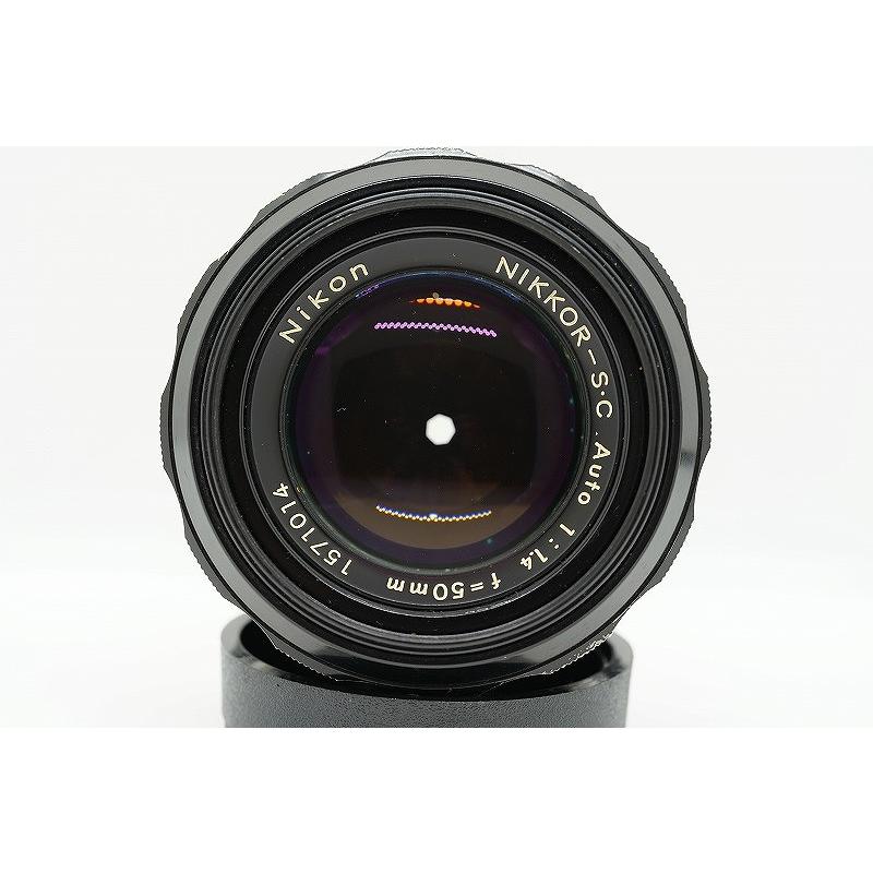 ニコン Nikon Fマウント レンズ Ai改 NIKKOR-S・C Auto 50mm F1.4