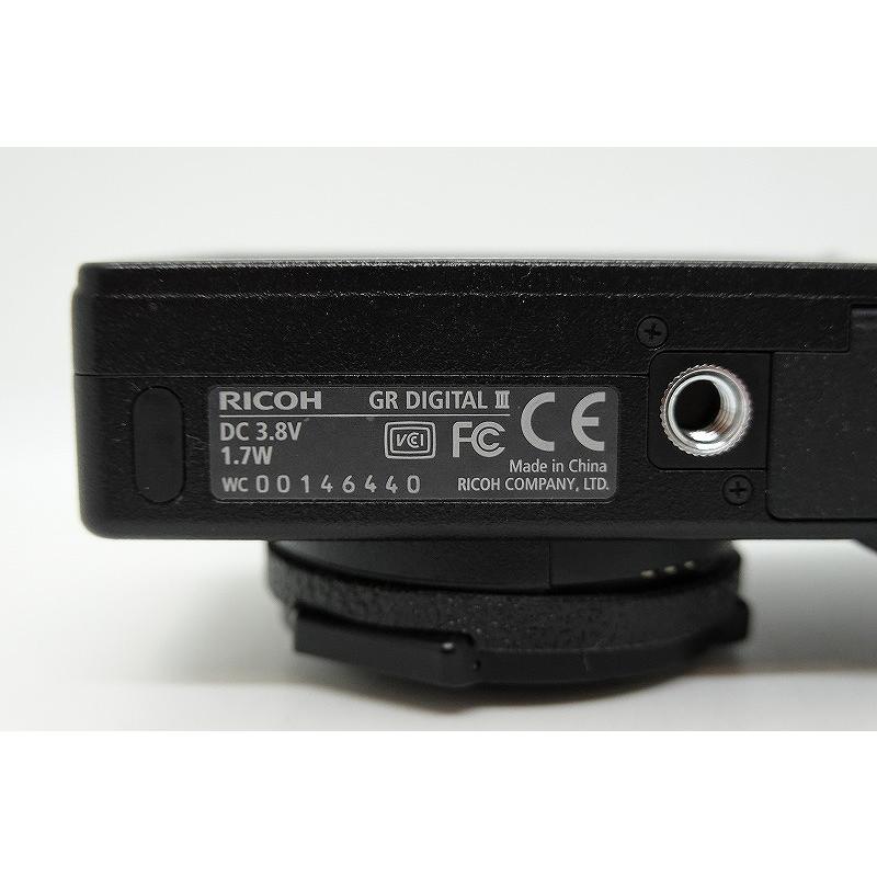 リコー RICOH コンパクトデジタルカメラ GR DIGITAL III : ワットマン