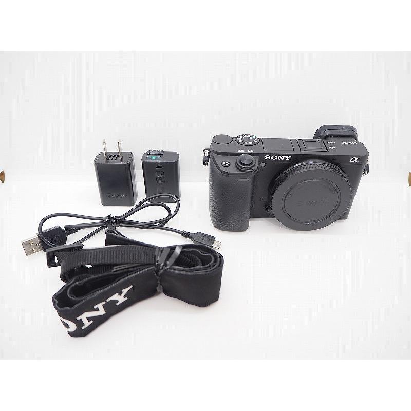 ソニー SONY ミラーレス一眼 ボディ APS-C ブラック α6400 ILCE-6400