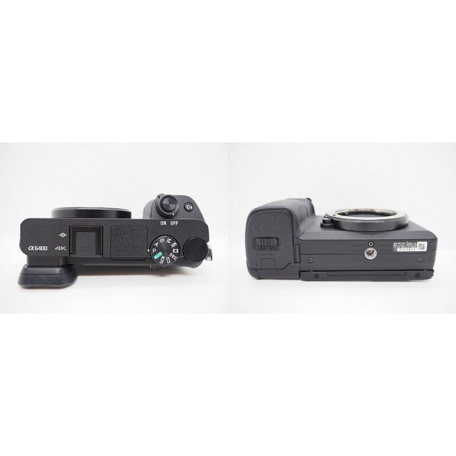 ソニー SONY ミラーレス一眼 ボディ APS-C ブラック α6400 ILCE-6400