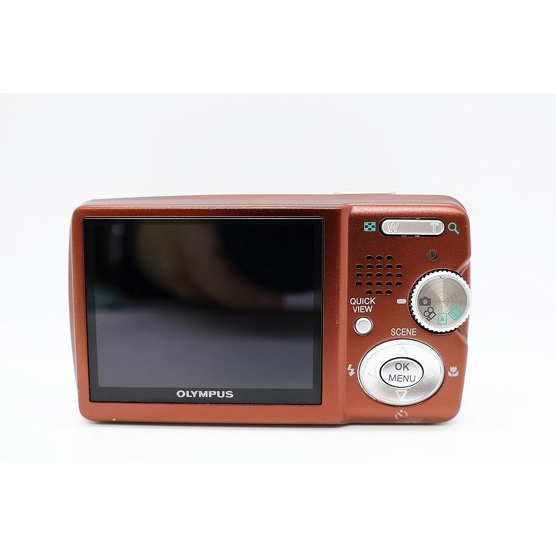 オリンパス OLYMPUS コンパクトデジタルカメラ レッドムーン μ-40