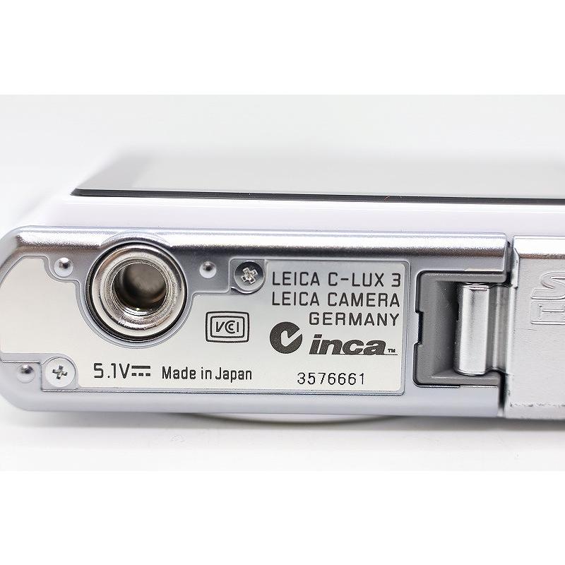 ライカ Leica コンパクトデジタルカメラ ホワイト C-LUX 3