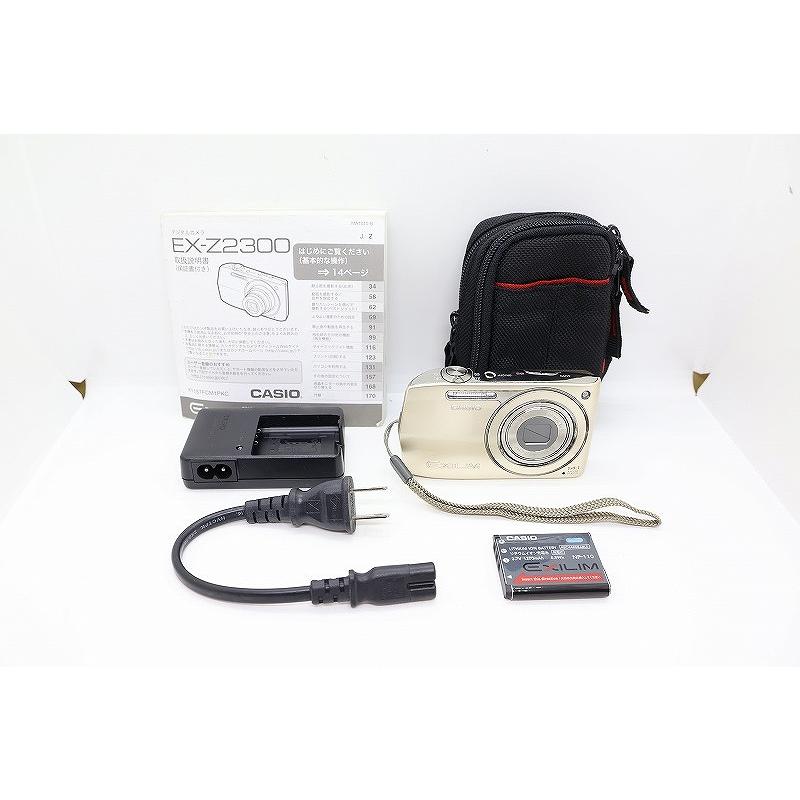 カシオ CASIO コンパクトデジタルカメラ ゴールド EXILIM EX-Z2300