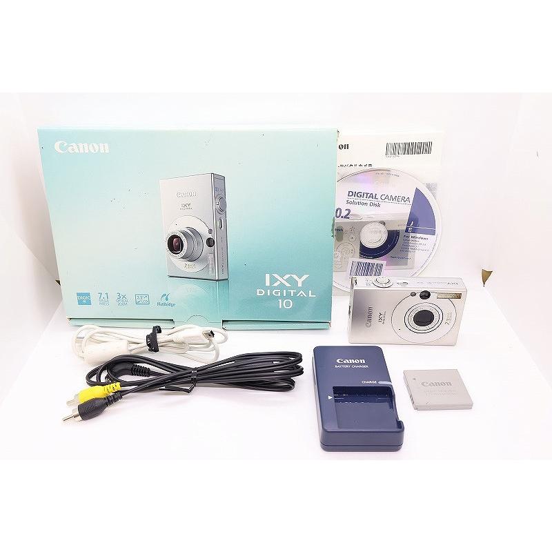 キヤノン Canon コンパクトデジタルカメラ シルバー IXY DIGITAL 10 