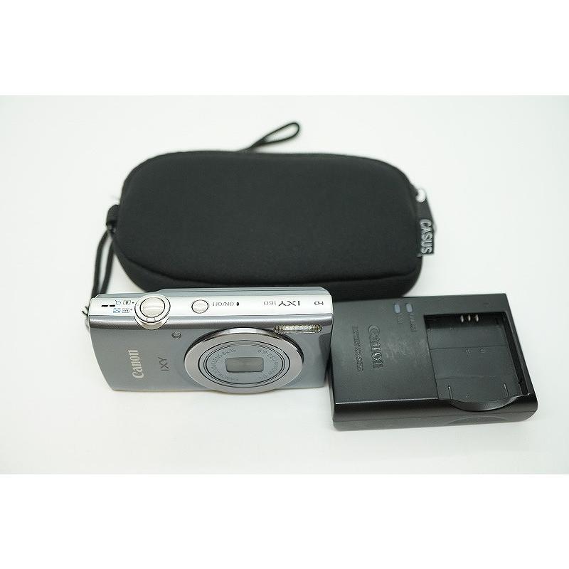 【美品】Canon IXY 160 コンパクトデジタルカメラ シルバー キヤノン Canon コンパクトデジタルカメラ シルバー IXY 160