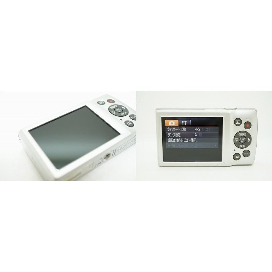 キヤノン Canon コンパクトデジタルカメラ シルバー IXY 200_4