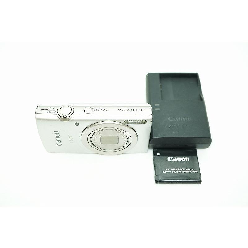 キヤノン Canon コンパクトデジタルカメラ シルバー IXY 200_7