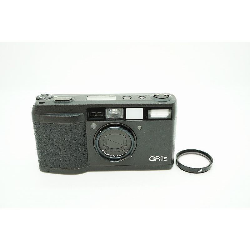【名品】Ricoh GR1s コンパクトフィルムカメラ ブラック (動作確認済） リコー RICOH コンパクトフィルムカメラ ブラック GR1s : ワットマン