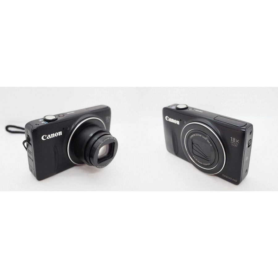 キヤノン Canon コンパクトデジタルカメラ ブラック PowerShot SX600
