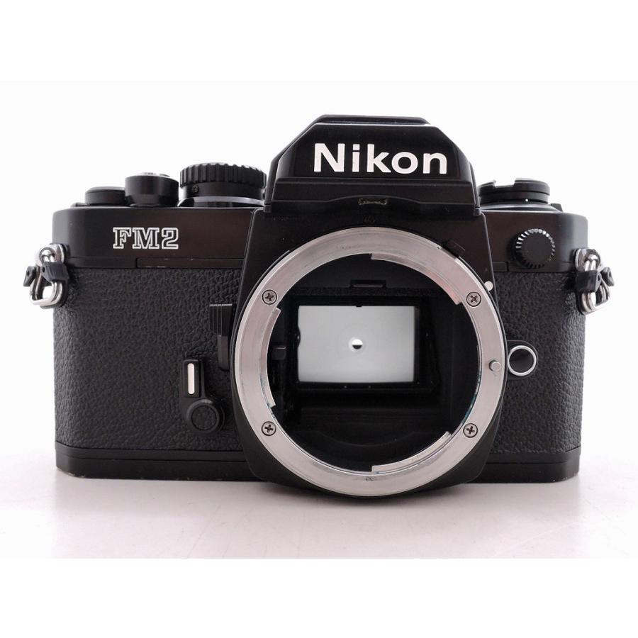 ニコン Nikon フィルム一眼レフカメラ ボディ ブラック FM2｜wattmann｜02
