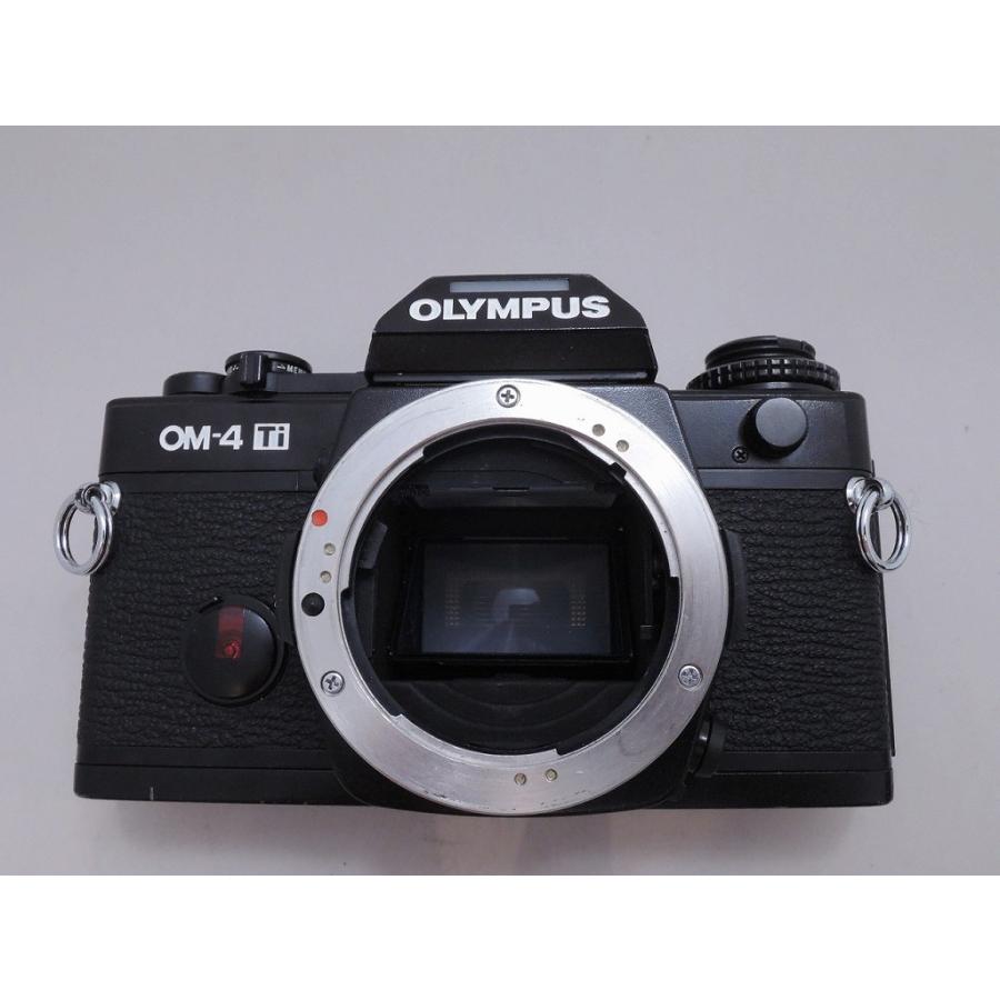 オリンパス OLYMPUS フィルム一眼レフカメラ ボディ ブラック OM-4 Ti