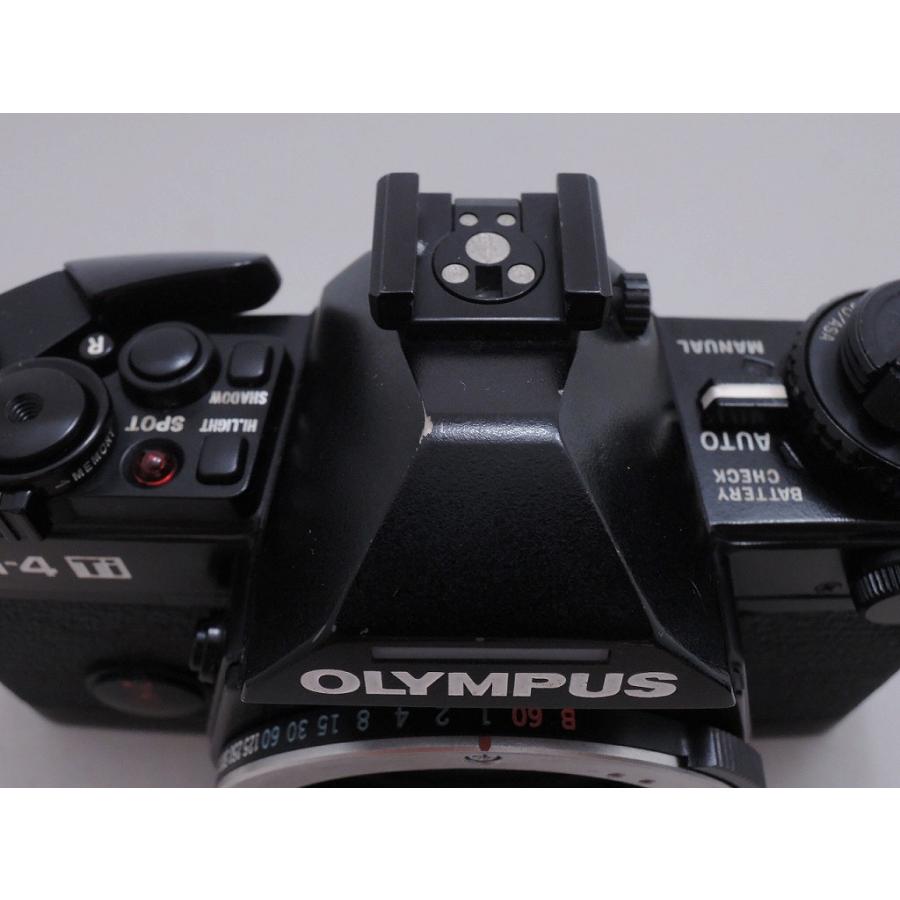 オリンパス OLYMPUS フィルム一眼レフカメラ ボディ ブラック OM-4 Ti