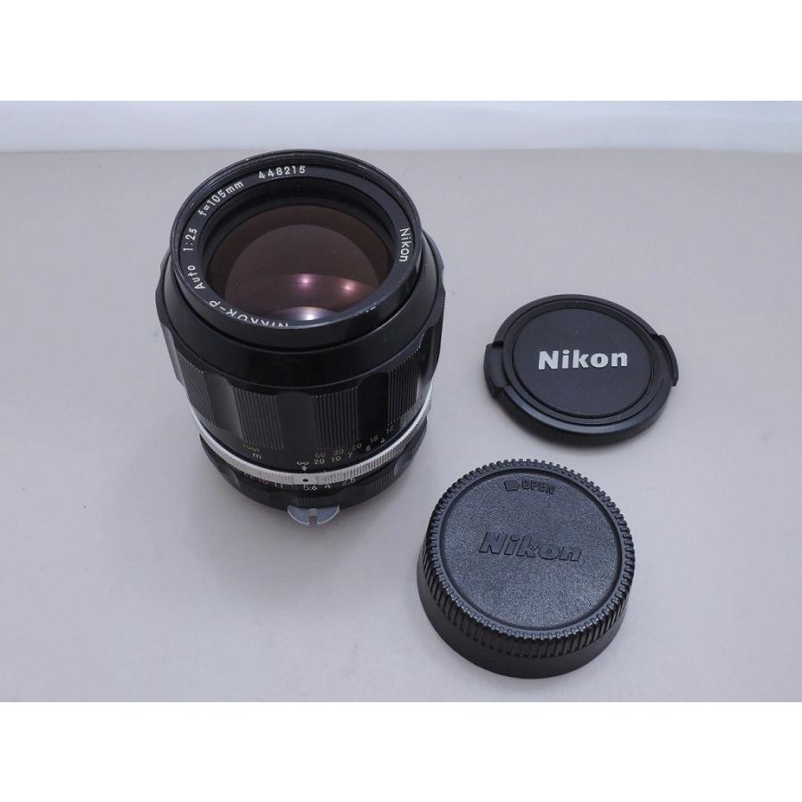 Nikon NIKKOR-P 105mm F2.5 Fマウント ニコン Nikon Fマウント用レンズ NIKKOR-P Auto 105mm f2.5