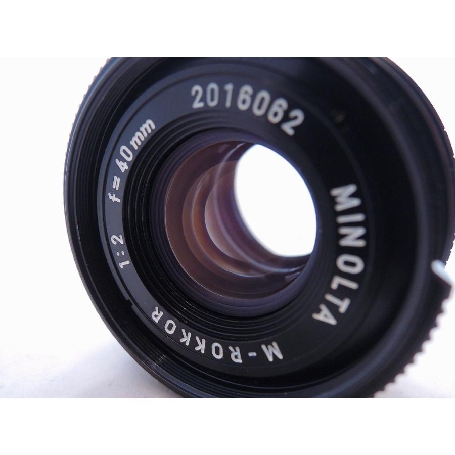 ミノルタ MINOLTA Mマウント レンズ フルサイズ M-ROKKOR 40mm f2