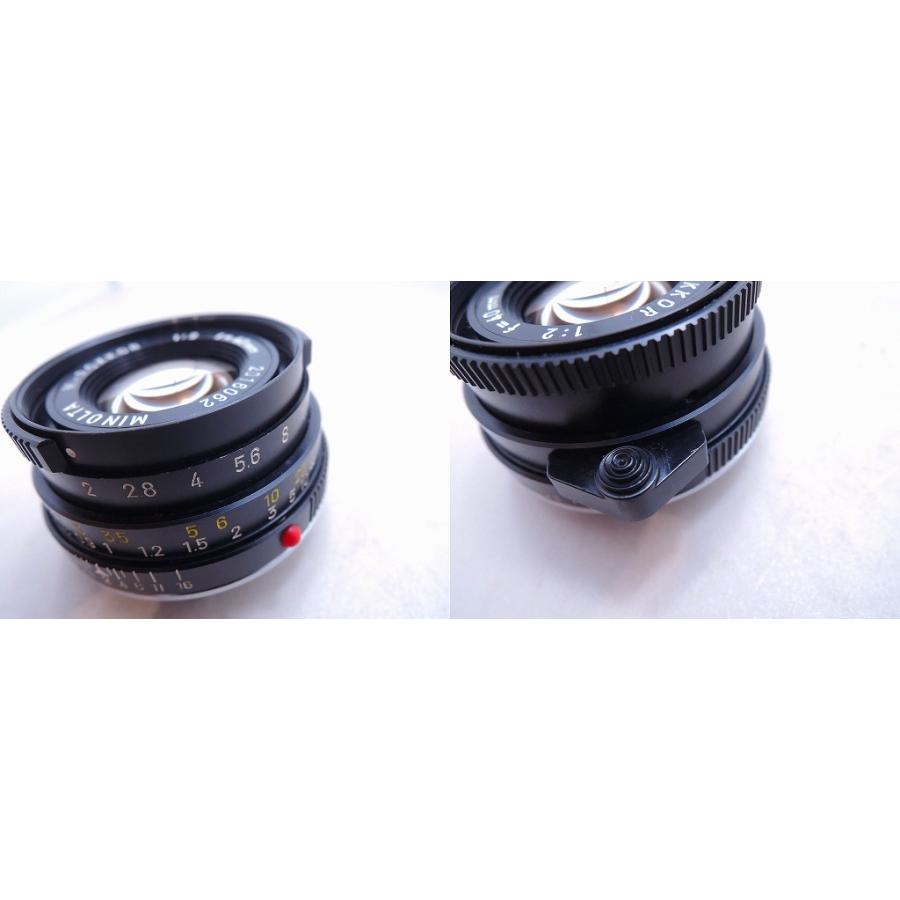 ミノルタ MINOLTA Mマウント レンズ フルサイズ M-ROKKOR 40mm f2