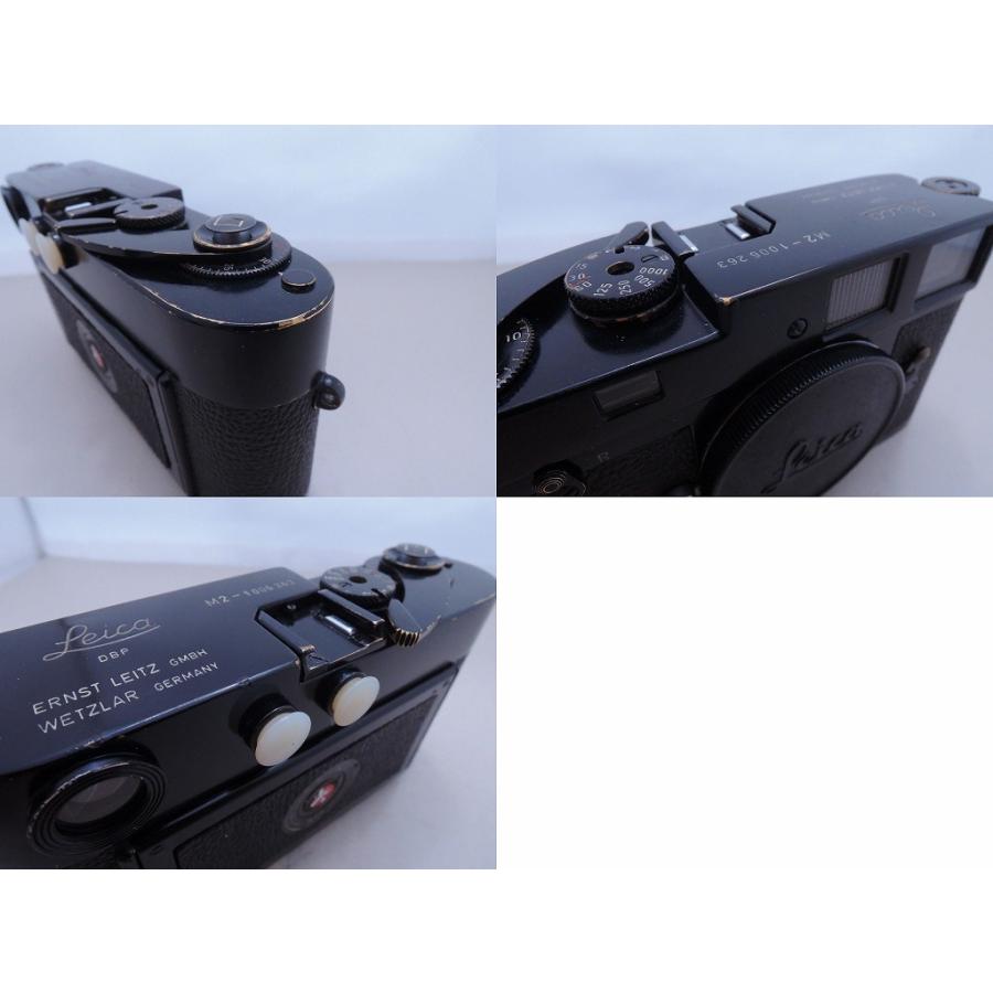 ライカ Leica フィルムレンジファインダーカメラ 後塗りブラック M2