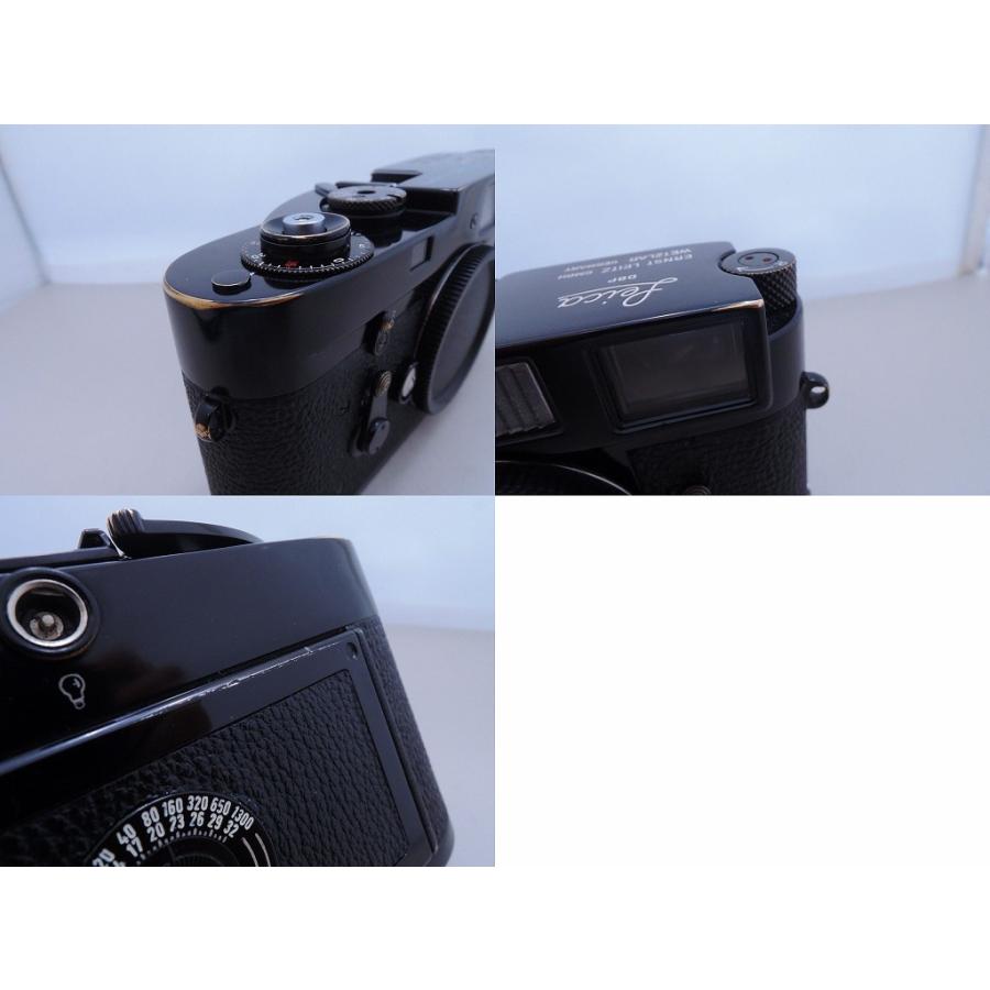 ライカ Leica レンジファインダーフィルムカメラ ブラック リペイント