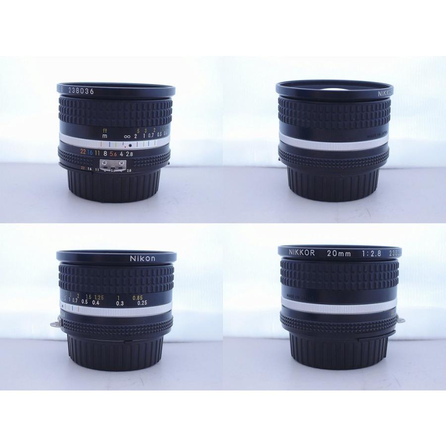 ニコン Nikon Fマウント レンズ フルサイズ Ai NIKKOR 20mm f2.8