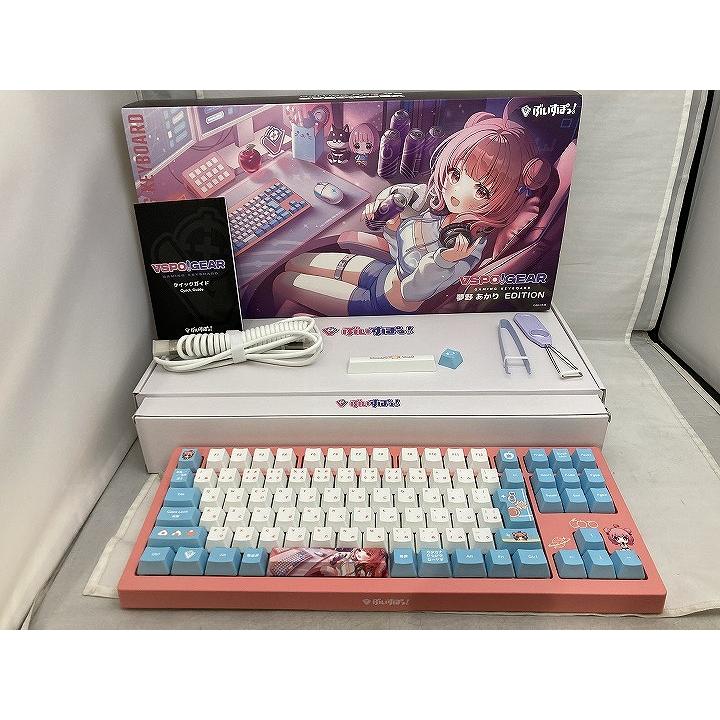 【新品未開封】VSPO! GEAR ゲーミングキーボード 紡木こかげ ぶいすぽ ぶいすぽっ！ギア VSPO! GEAR ゲーミングキーボード VSPO-KB