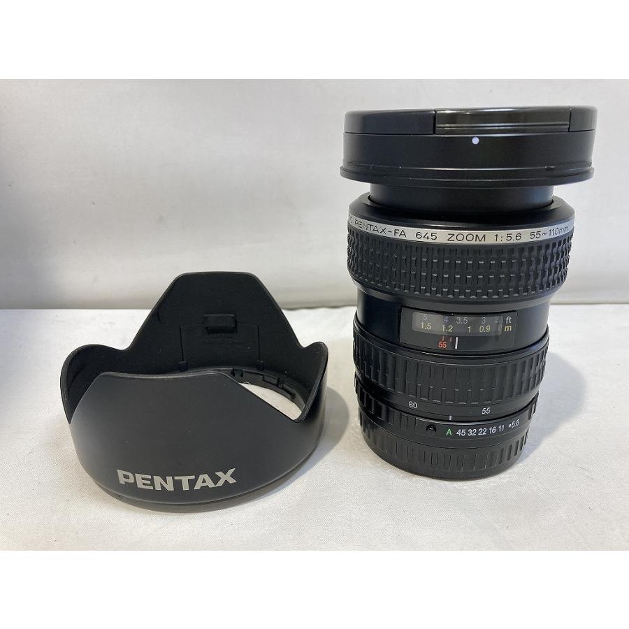 【動作確認済】PENTAX 645N + FAズームレンズ2本セット ペンタックス PENTAX 中判カメラ用ズームレンズ smc PENTAX-FA 645 55