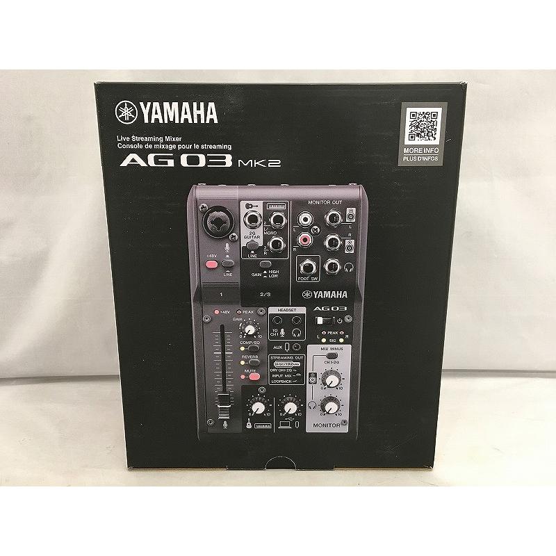 ヤマハ YAMAHA ミキサー ブラック AG03MK2 : ワットマン Yahoo