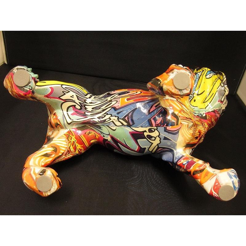 POP ART ORNAMENT ブルドッグマルチカラー マルチカラー : ワットマン