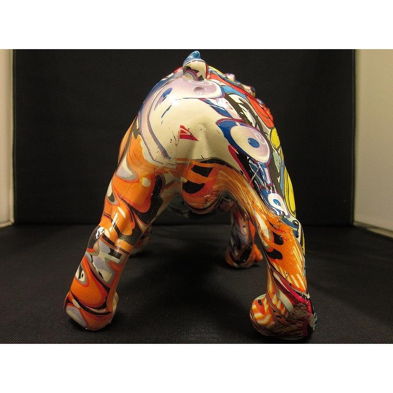 POP ART ORNAMENT ブルドッグマルチカラー マルチカラー : ワットマン