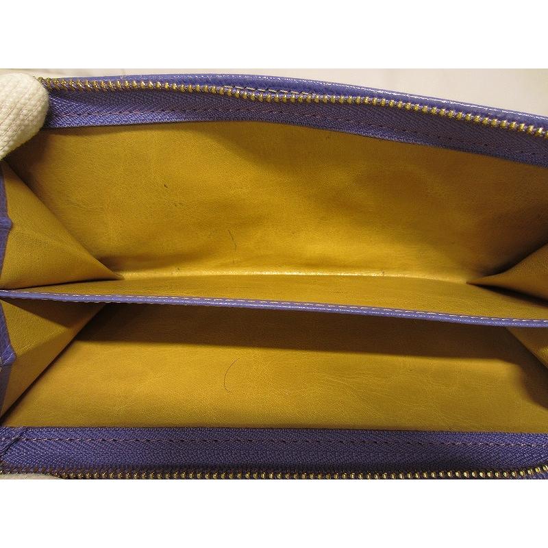 Kitamura キタムラ レザー バイオレット パープル 紫 長財布 未使用 キタムラ Kitamura レディース 長財布 パープル PH0450