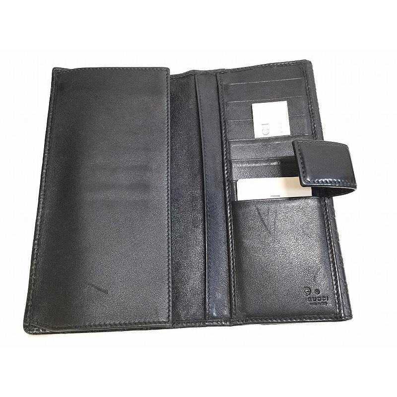 グッチ GUCCI 財布 二つ折り長財布 ブラック マイクログッチシマレザー 楽天市場】【財布】GUCCI グッチ マイクログッチシマ レザー 2