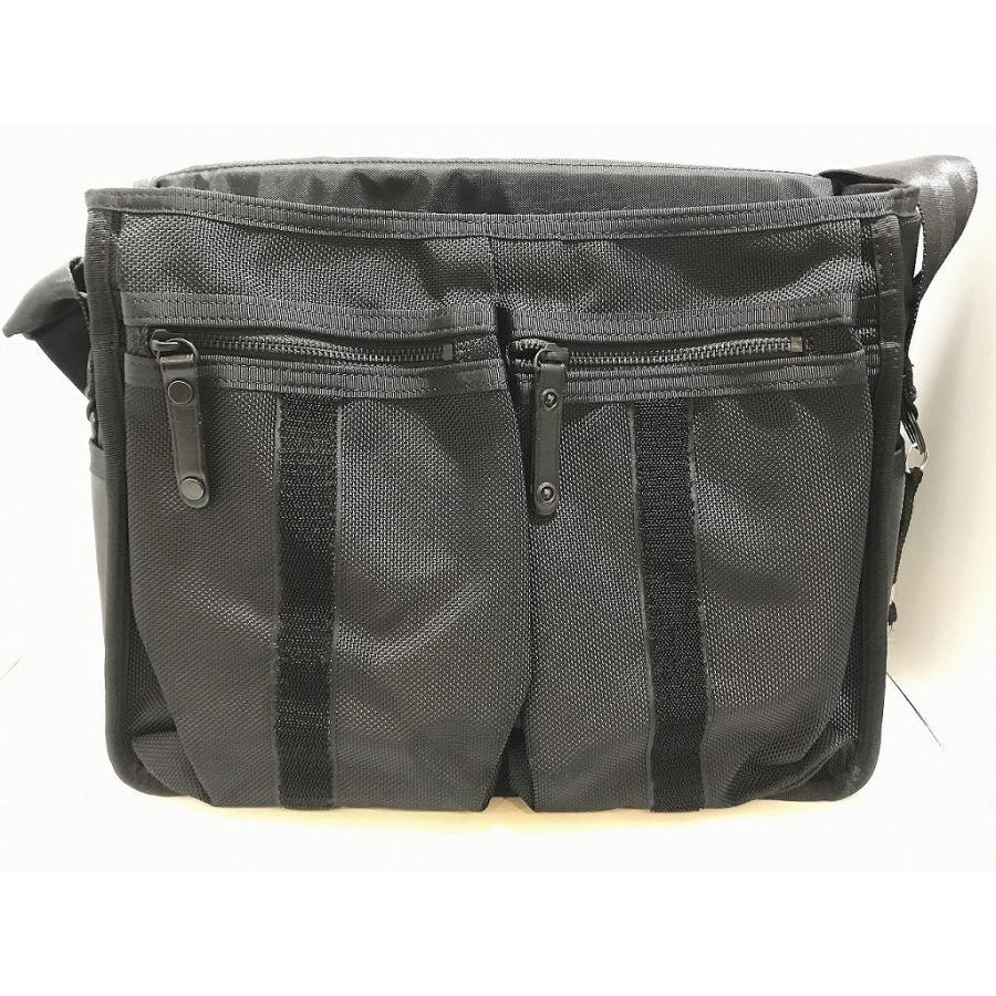 ポーター PORTER HEAT メッセンジャーバッグ ブラック : ワットマン