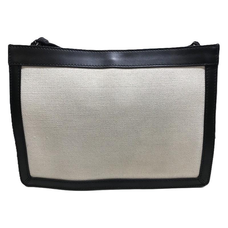 バレンシアガ BALENCIAGA ショルダーバッグ ブラック×アイボリー