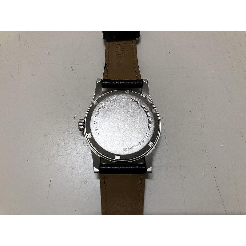 ハミルトン HAMILTON 【難有】クオーツ khaki 腕時計 シルバー