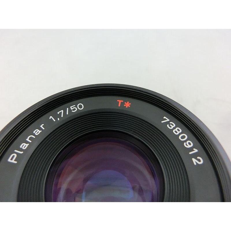 コンタックス CONTAX 【ジャンク品】交換レンズ Planar T* 50mm F1.7