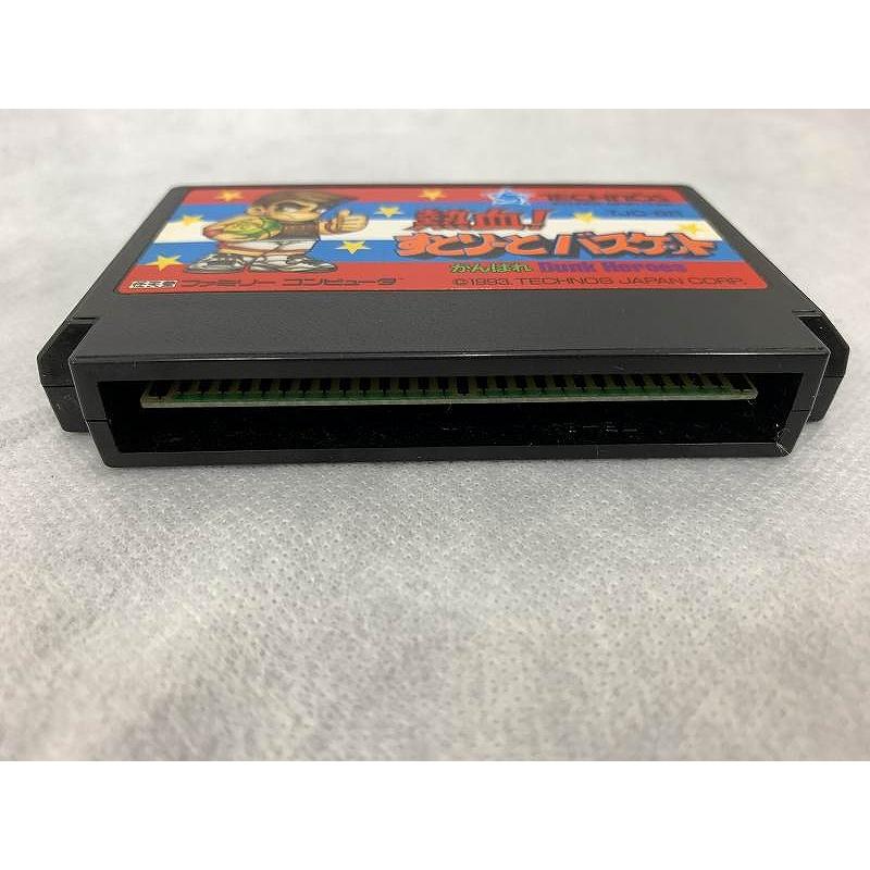 テクノスジャパン ファミコンソフト 熱血すとりーとバスケット 