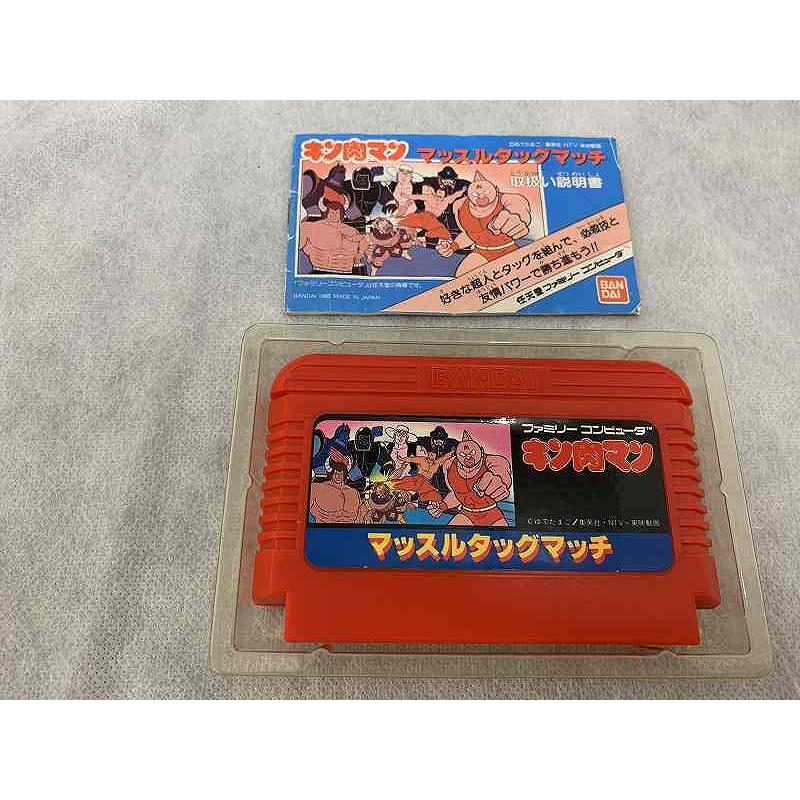 バンダイ BANDAI ファミコンソフト キン肉マン マッスルタッグマッチ