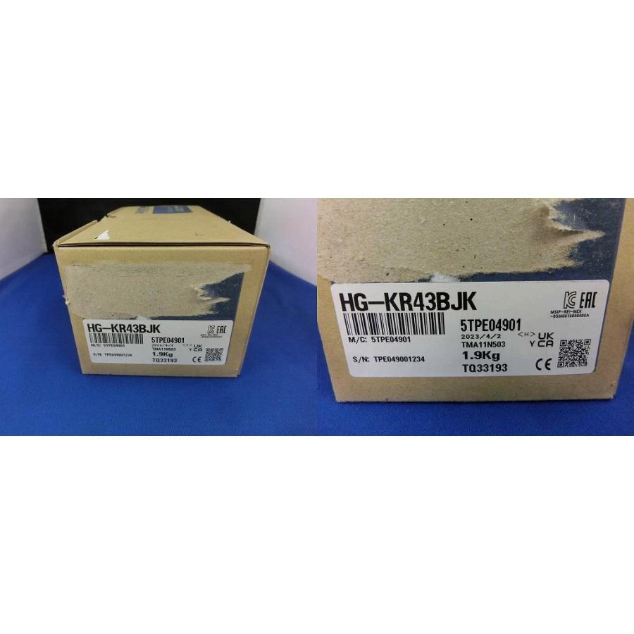 未使用】 三菱 MITSUBISHI サーボモーター MELSERVO HG-KR43BJK