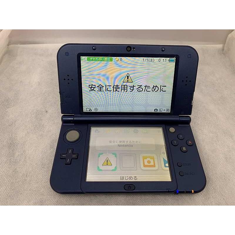 Nintendo 3DS LL ネイビーRED-001 USED Japanese New Nintendo 3DS XL LL METALLIC RED with all