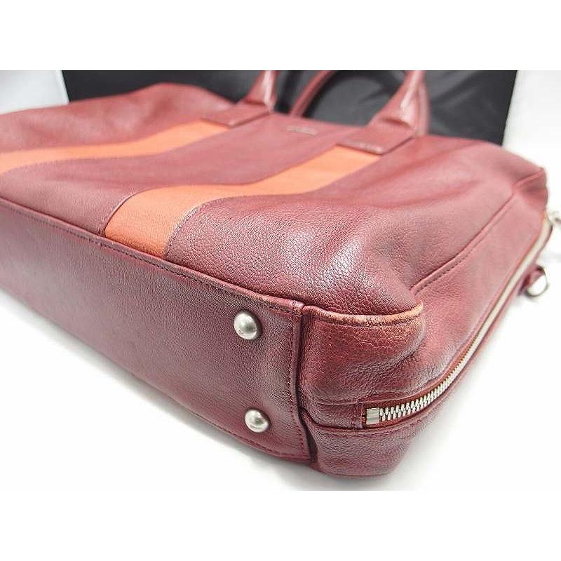 ポールスミス Paul Smith レザー トートバッグ ショルダーバッグ 2WAY