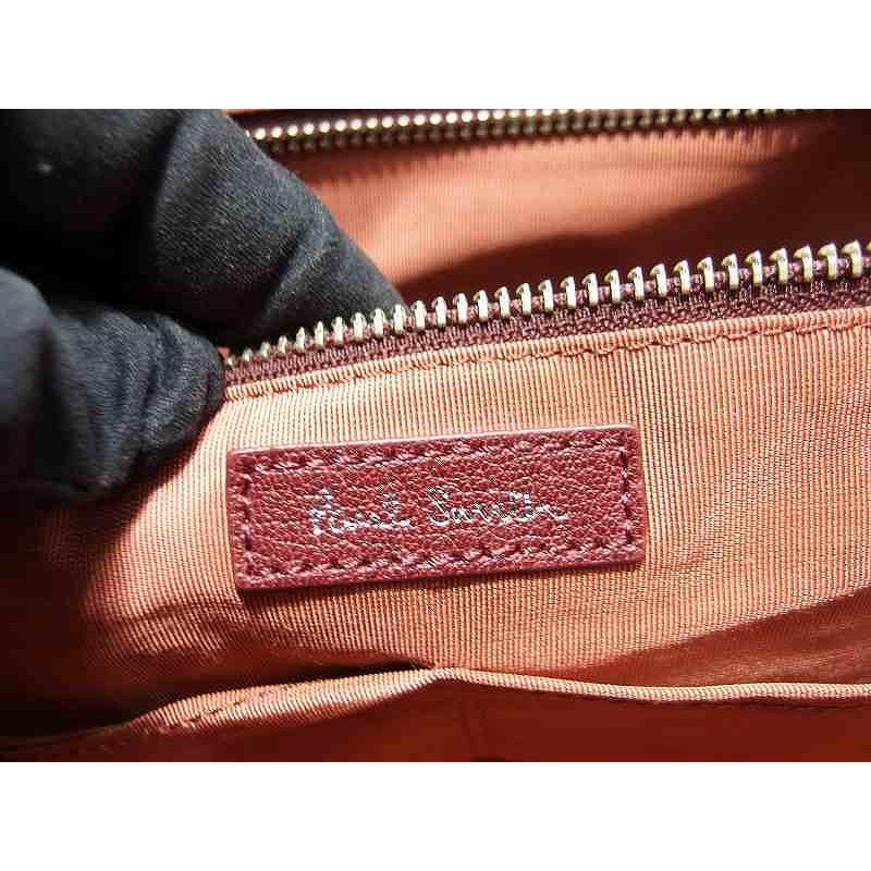 ポールスミス Paul Smith レザー トートバッグ ショルダーバッグ 2WAY