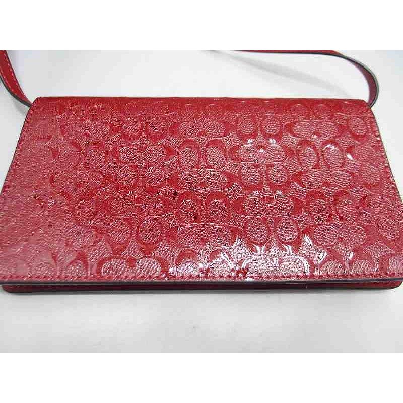 コーチ COACH 長財布 ショルダーウォレット シグネチャー ラメ