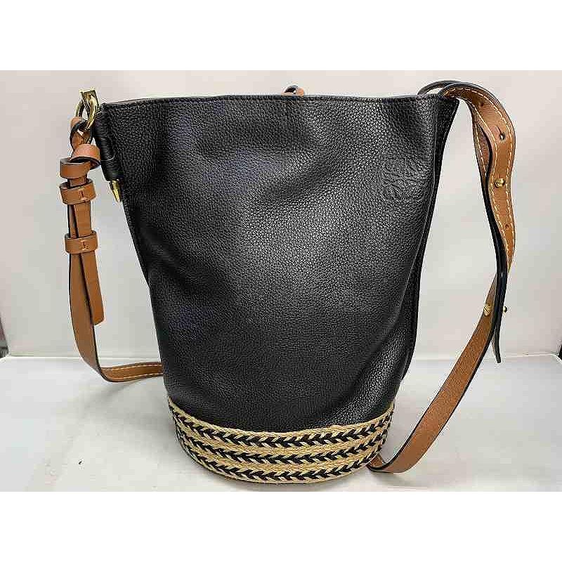 ロエベ LOEWE ゲート バケットバッグ ショルダーバッグ レザー ロエベ LOEWE ゲート バケットバッグ ショルダーバッグ レザー