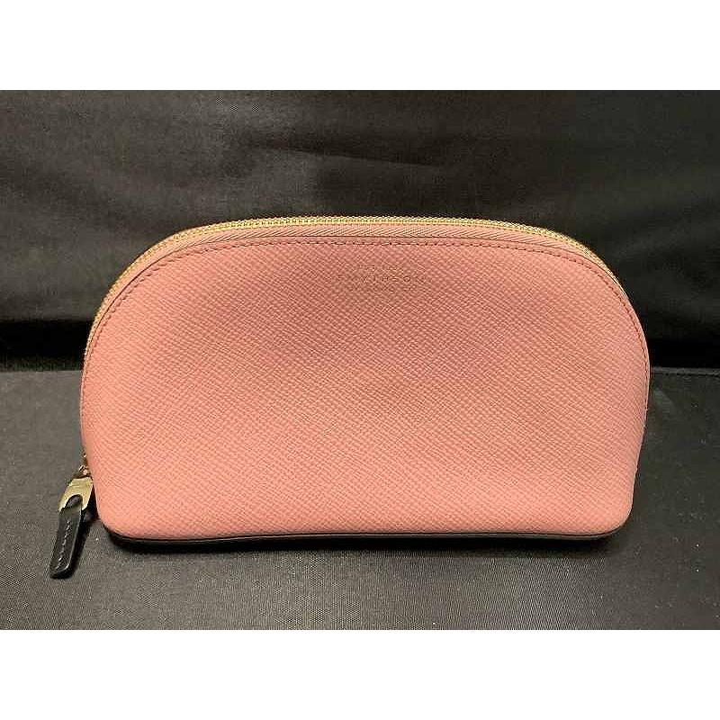 未使用品 スマイソン コスメチックポーチ ローズピンク スマイソン SMYTHSON コスメポーチ レディース ポーチ ローズ